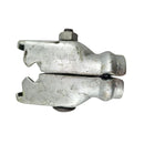 Universal Rail Clamps in a galvanised finish, Australian made. Code: UFFB. Brand: Downee. Australia wide shipping + Melbourne pick-up. Shop: Chain.com.au