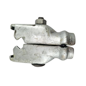 Universal Rail Clamps in a galvanised finish, Australian made. Code: UFFB. Brand: Downee. Australia wide shipping + Melbourne pick-up. Shop: Chain.com.au