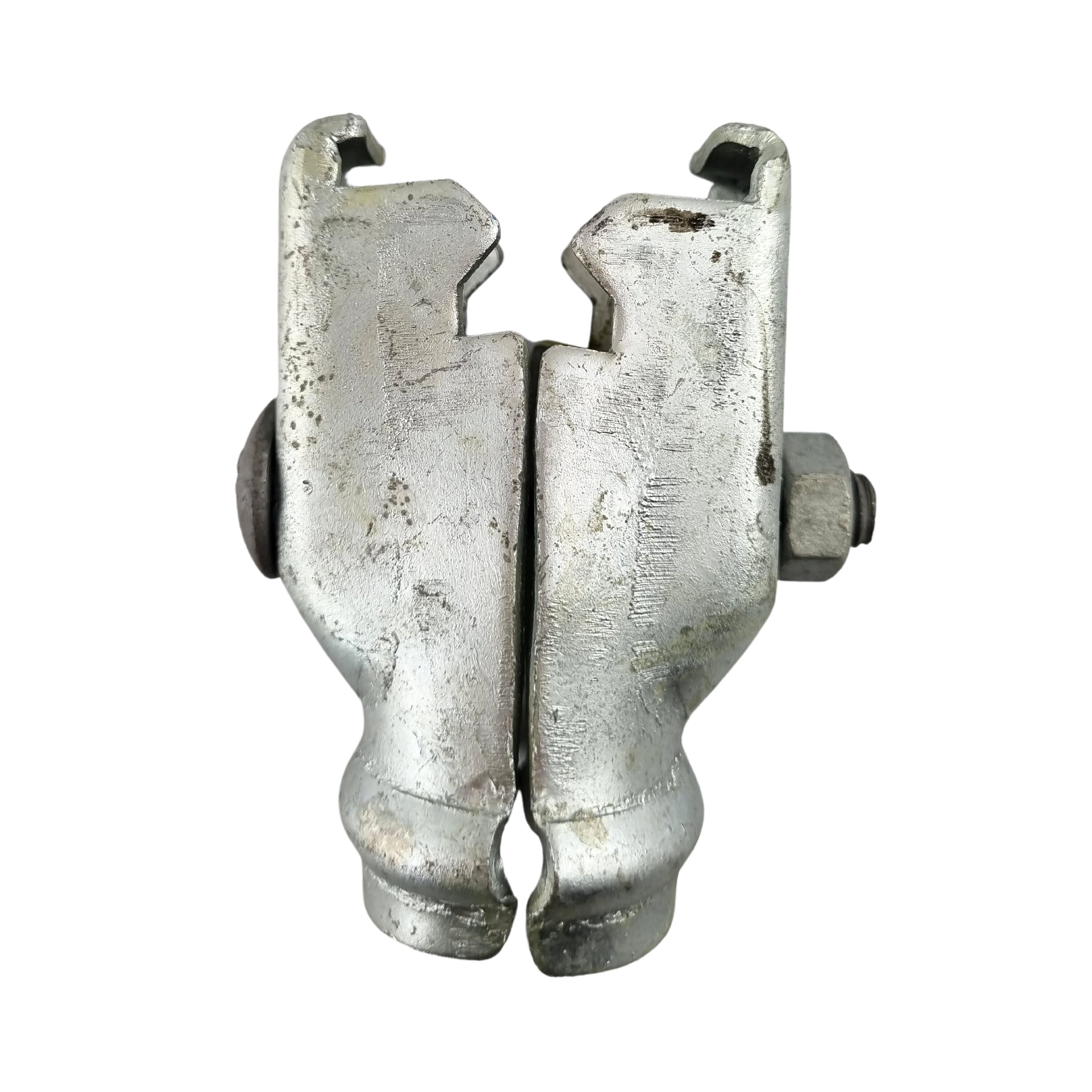 Universal Rail Clamps in a galvanised finish, Australian made. Code: UFFB. Australia wide shipping + Melbourne pick-up. Shop: Chain.com.au