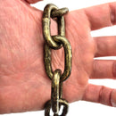 Welded Link Lighting Chain in Antique Bronze, size 6mm. Commercial Grade  Steel Chain. Delivery Australia wide. Shop: chain.com.au