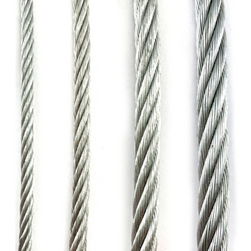 Galvanised wire rope (wire cord, wire cable). Sizes: 1.5mm up to 12mm. Australia wide shipping from Melbourne. Chain.com.au