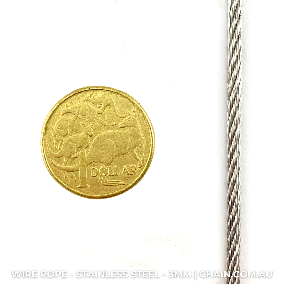 Wire Rope Stainless Steel. Wire Cable/Wire Cord. Sizes: 1.5mm-12mm ...