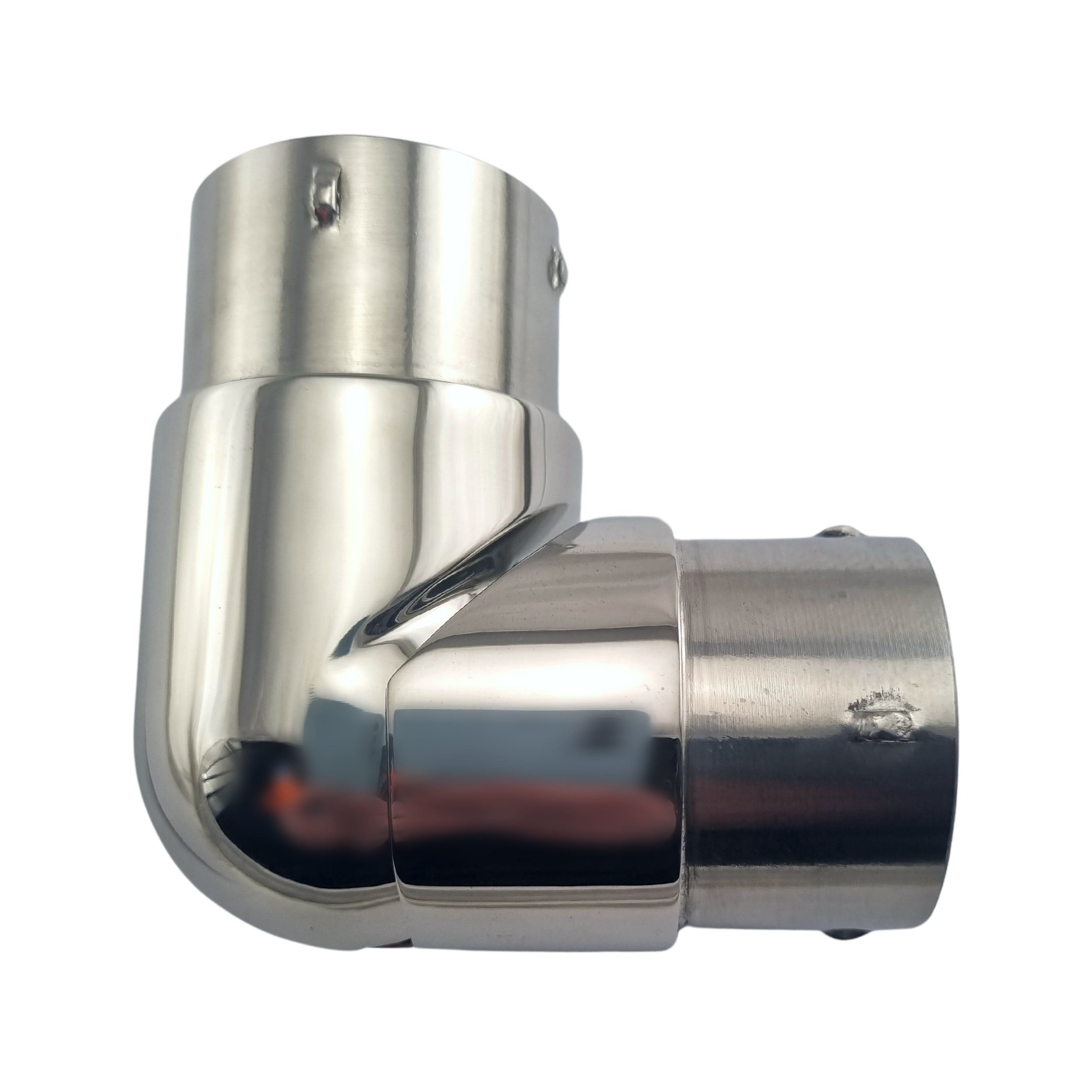 Stainless Steel Adjustable Connector - 50.8mm Rail Fitting. Australia wide shipping. Shop: chain.com.au