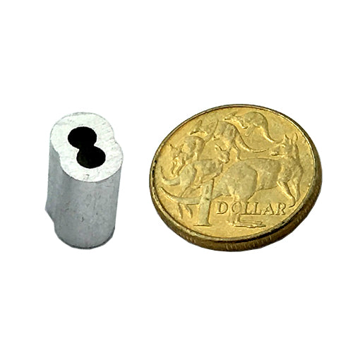 3mm aluminium sleeve swage (also known as aluminium swage) shop online at factory-direct prices chain.com.au