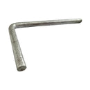 Corner Bar, galvanised, Australian made. Downee Fence & Gate Fittings. Shop: Chain.com.au. Australia wide shipping.