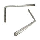 Drop Bolt - Galvanised. Various sizes. Australian Made. Brand: Downee. Australia wide shipping + Melbourne pick-up. Shop Fence and Gate Fittings: Chain.com.au