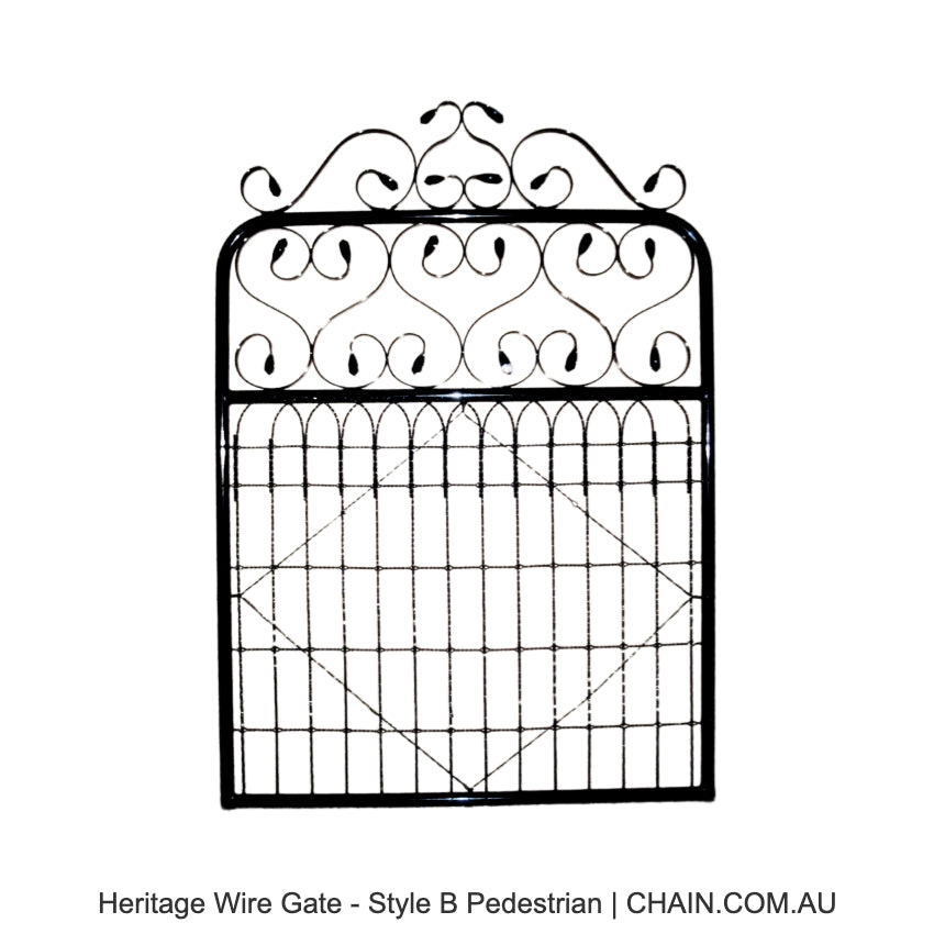 Heritage Wire Gates & Fence. Call or email to order. Australian Made ...