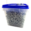 Australian made Single Jack Chain, Size: 2.5mm in Galvanised Steel x 30m bucket. Melbourne, Australia.