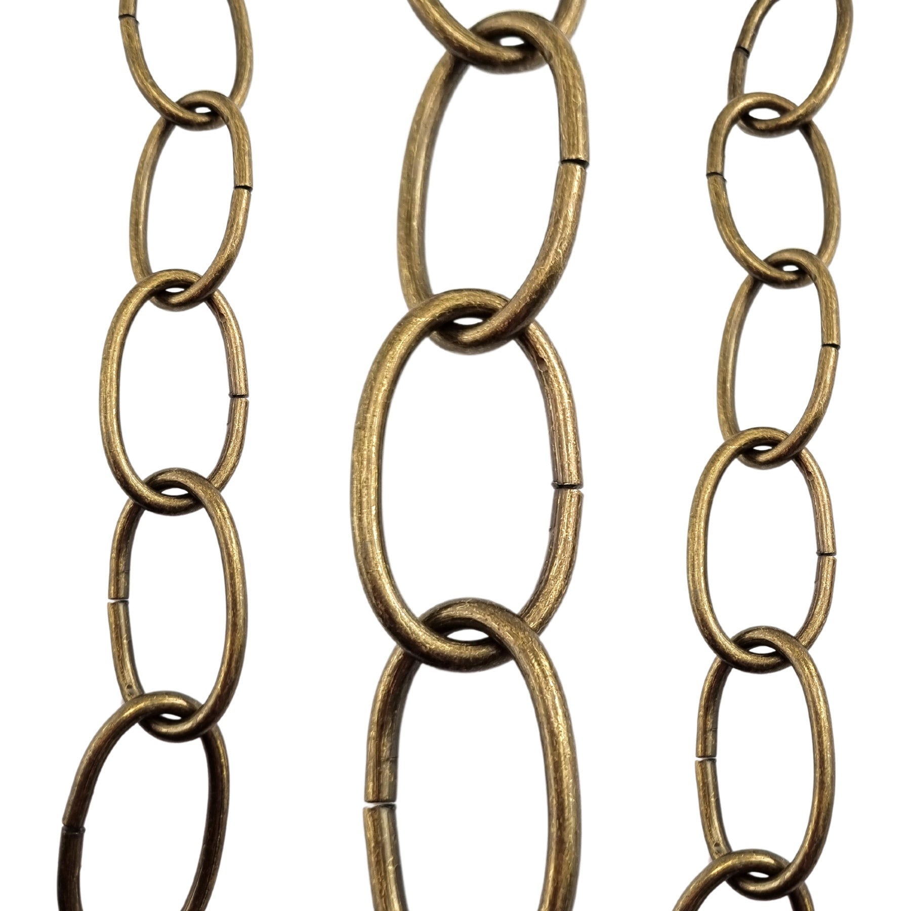 Lighting Chain in Antique Bronze, size 3.2mm. Order chain by the metre or 30-metre reel. Delivery Australia wide.