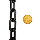 Black plastic chain size 6mm, qty 40-metre reel. Melbourne, Australia.