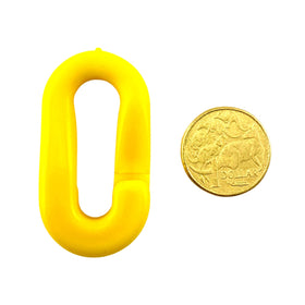Plastic Chain Connecting Link - Yellow