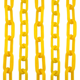 Yellow Plastic Chain. Sizes: 6mm & 8mm. By from 1m. Australia wide shipping. 