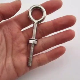 6mm Welded Eye Bolt in Stainless Steel. Australia wide shipping. Shop: chain.com.au