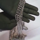2mm Chrome Curb Chain on a 30 metre reel. Decorative Chain Australia wide delivery