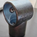 Short T for Galvanised Pipe by Interclamp Code 101. Shop rail and pipe fittings online chain.com.au