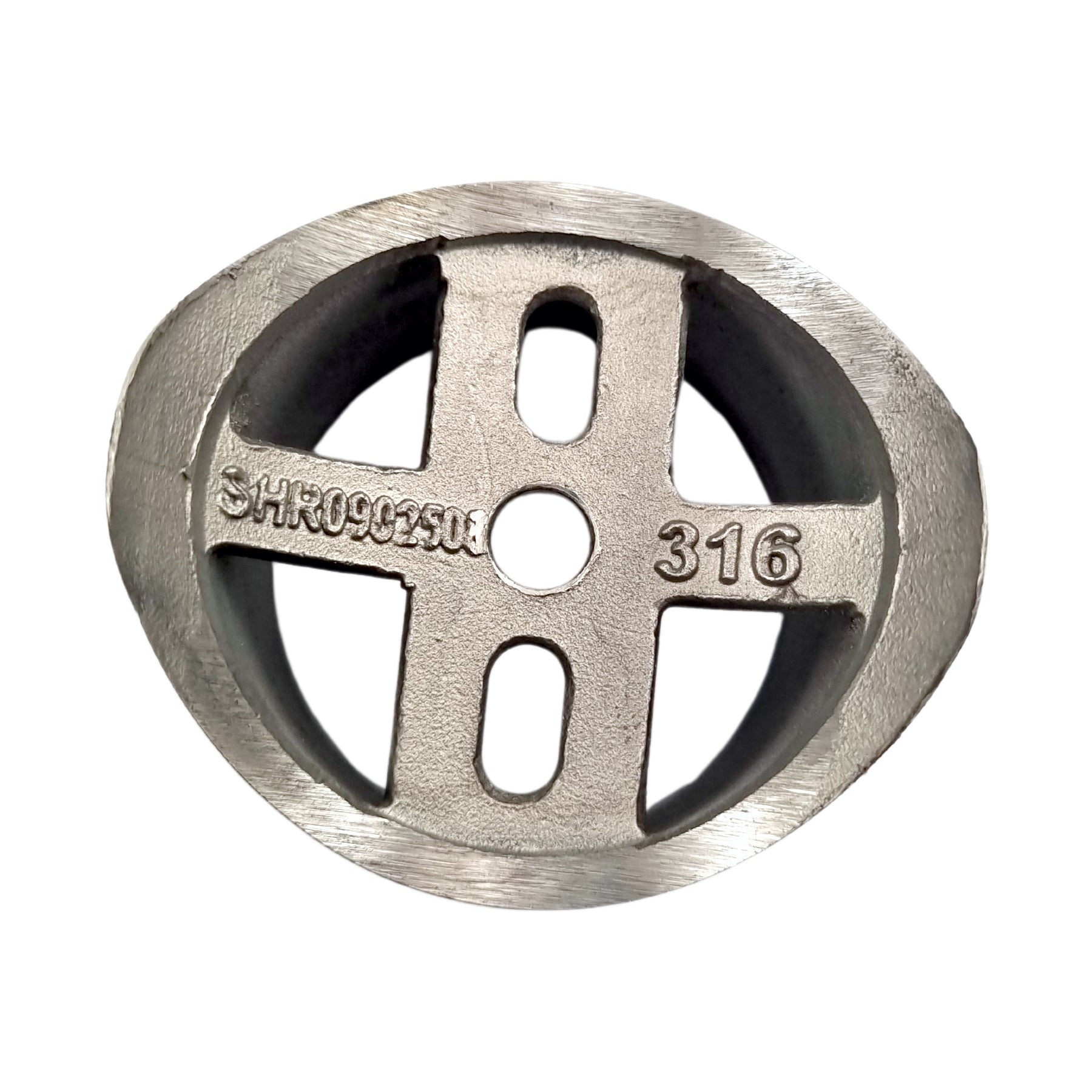 Stainless Steel Rail Converter Rail Fitting. Fits 50.8mm or 2-inch pipe. Australia wide shipping. Shop: chain.com.au