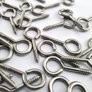 Screw Eye - Stainless Steel - Size: 4mm. Australia wide shipping from Melbourne. Shop hardware online chain.com.au