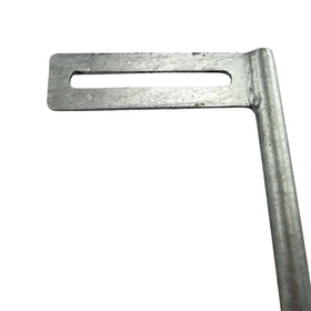 Security Drop Bolt - Galvanised. Australian Made. Brand: Downee. Australia wide shipping + Melbourne pick-up. Shop Fence and Gate Fittings: Chain.com.au