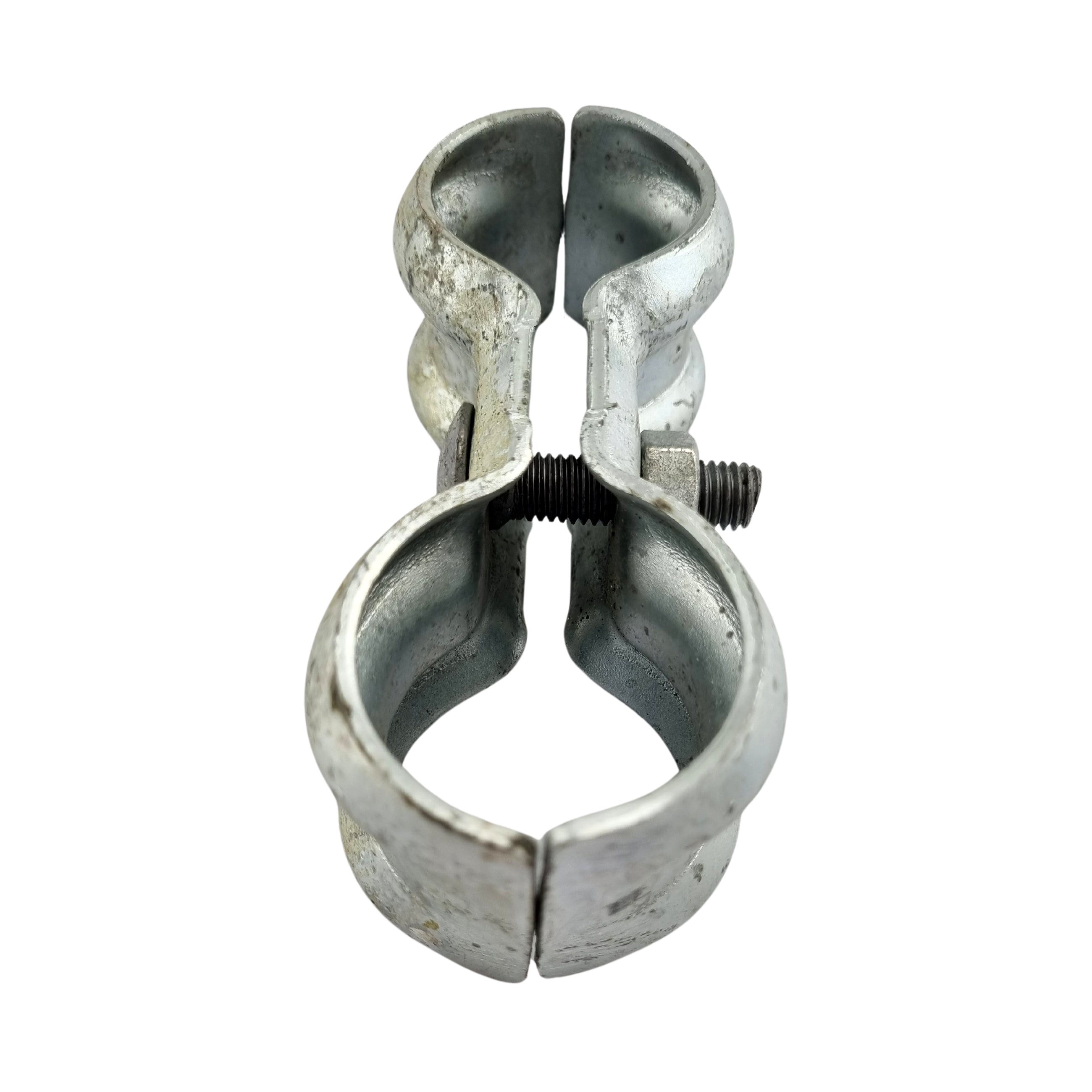 Stockyard Clamps, Galvanised. Product codes: TFC4040, SYC5025, SYC5032, TFC5050, CYC8050. Australian Made. Brand: Downee. Shop Stockyard Parts, Rural Hardware, Fence and Gate Fittings online chain.com.au. Australia wide shipping.