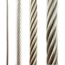 Stainless Steel Wire Rope (wire cord or wire cable). Sizes: 1.5mm up to 12mm. Australia wide shipping. Chain.com.au