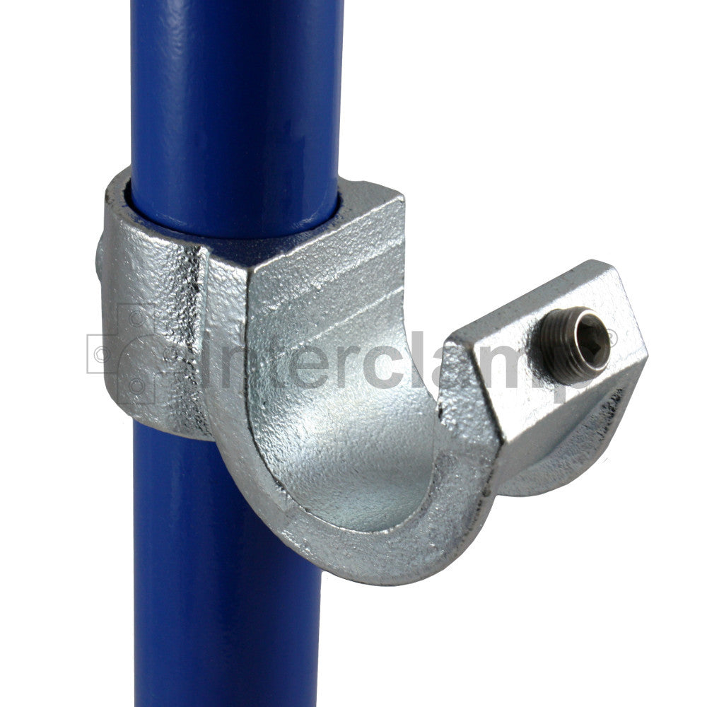 Cradle Clamp for Galvanised Pipe by Interclamp, Code 135Y. Shop Rail & Pipe Fittings online chain.com.au. Australia wide delivery.