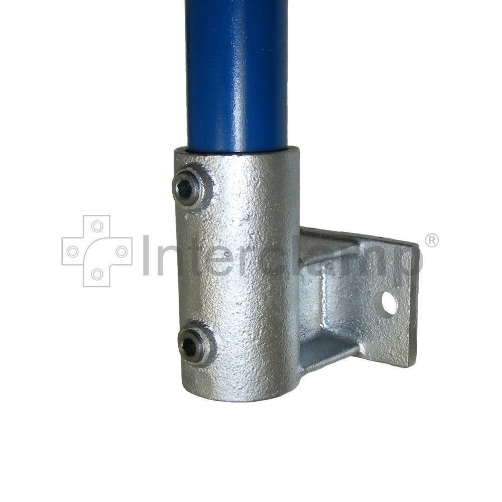 Railing Side Support - Horizontal for Galvanised Pipe (Interclamp Code 145). Various sizes available. Shop online chain.com.au. Shipping Australia wide.