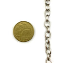 Box Chain Chrome size 2mm. By The Metre. Australia wide delivery.