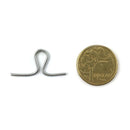 Australian made galvanised wire Caterpillar Clips packaged in bags of 100 or 1000. Australia wide shipping, shop online chain.com.au