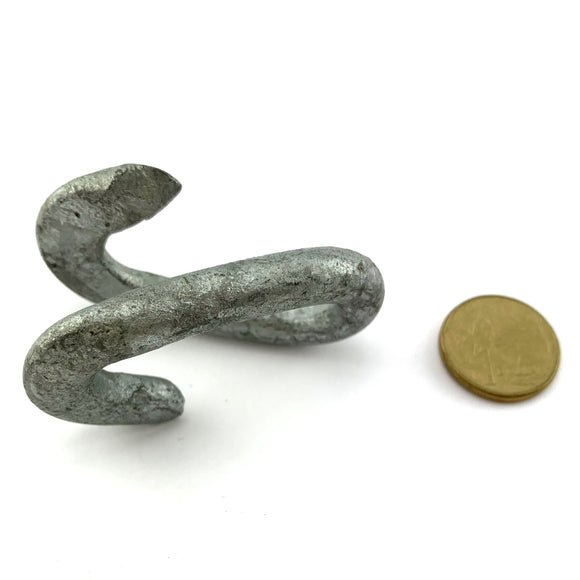Galvanised Steel Chain Connecting Link (or split link), size 10mm. Australia