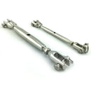 Closed Body Turnbuckle Stainless Steel Jaw to Jaw sizes: 5mm, 6mm, 8mm. Australia wide delivery. 