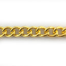 Gold Curb Jewellery Chain size: C200 x 25m, Melbourne and Australia wide delivery.