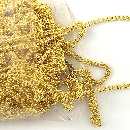 Jewellery Curb Chain gold plated. Australia wide delivery via Melbourne