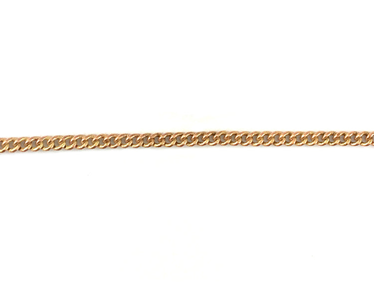 Jewellery Curb Chain in copper. Quantity 25 metres. Australia wide delivery.
