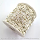 Figaro Curb Chain Silver Plated. Size: 1.0mm, C100FG. 25m Reel. Shop Jewellery Chain online. Australia wide shipping. Chain.com.au