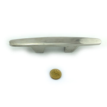 Stainless deck bollard, size 200mm in type 316 marine grade stainless steel. Australia.