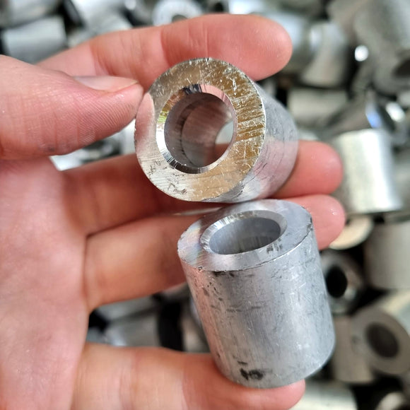 12mm aluminium end stop. Also known as swage stop or ferrule stop. Shop hardware online chain.com.au