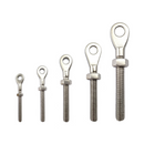 Eye terminals (lag eye screws), stainless steel. Sizes: 5mm, 6mm, 8mm, 10mm and 12mm. Shop chain.com.au