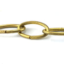 Gold Lighting Chain, size: 3.8mm. Commercial grade. Chain by the metre & bulk buy. Factory direct prices. Australia wide shipping from Melbourne. Shop: chain.com.au