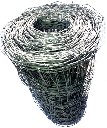 Hinge Joint Wire Mesh - Galvanised - 900mm high x 200m. Melbourne, Australia.