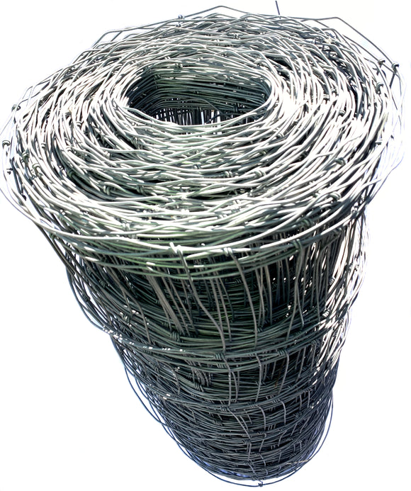Hinge Joint Wire Mesh - Galvanised - 900mm high x 200m. Melbourne, Australia.