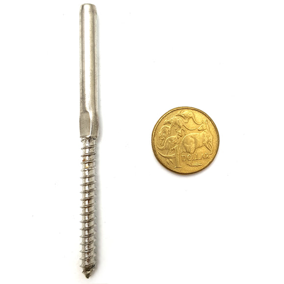Lag Swage - Timber Thread - 3mm - Stainless Steel. Melbourne Australia.