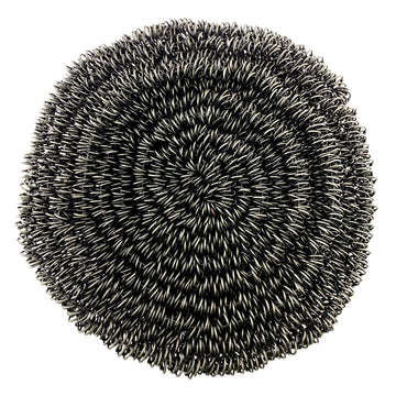2,000 black loop ties, (also known as bag ties and rod ties) size 110mm on a roll.