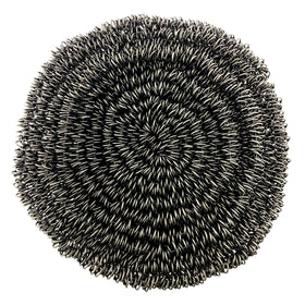 2,000 black loop ties, (also known as bag ties and rod ties) size 175mm on a roll.