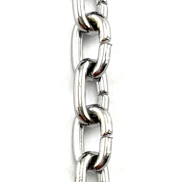 Chrome plated mini chain, 2mm. Melbourne, Australia.