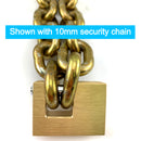 High-Security Monoblock Brass Padlock - 12mm-3