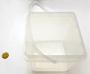 Plastic Buckets 2.3 Litre. Colour: Clear. Qty: 84. Melbourne Australia