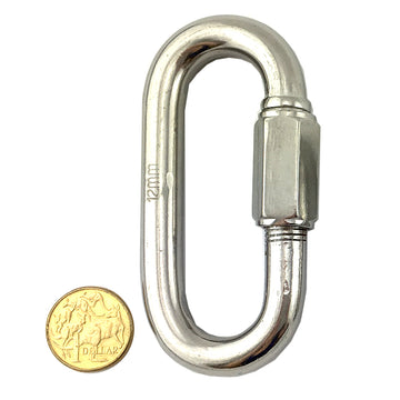 Quick Link - Stainless Steel Type 316 - 12mm. Melbourne Australia.