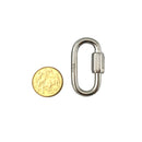 Quick Link in Stainless Steel Type 316, size 5mm. Melbourne Australia.