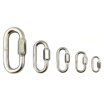 Quick Link in Stainless Steel Type 316 range. Melbourne Australia