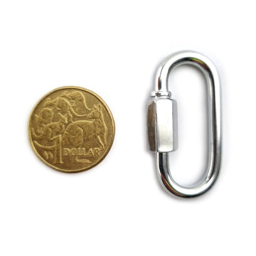4mm Quick Link Zinc Plated Finish. Australia